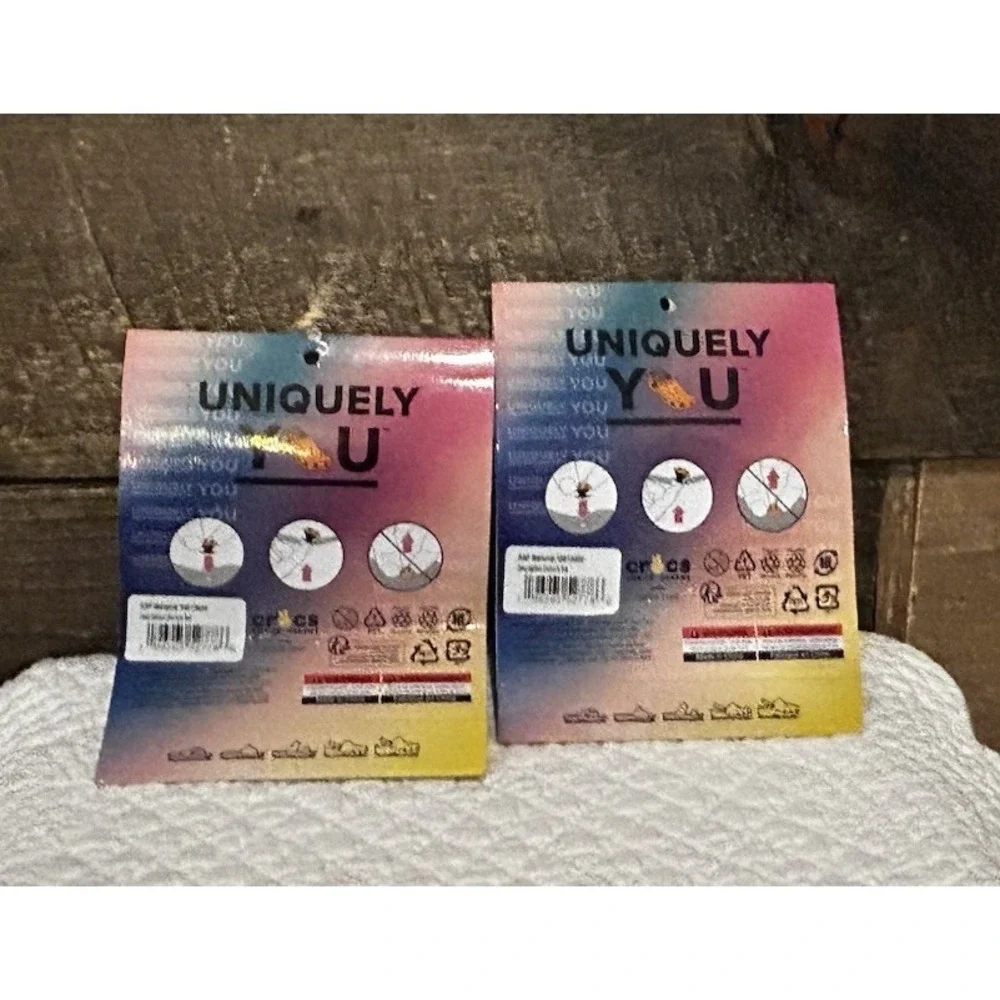 Uniquely You Crocs Jibbitz Charms Make Your Own Unicorn 5‎ Pack Lot Of 2